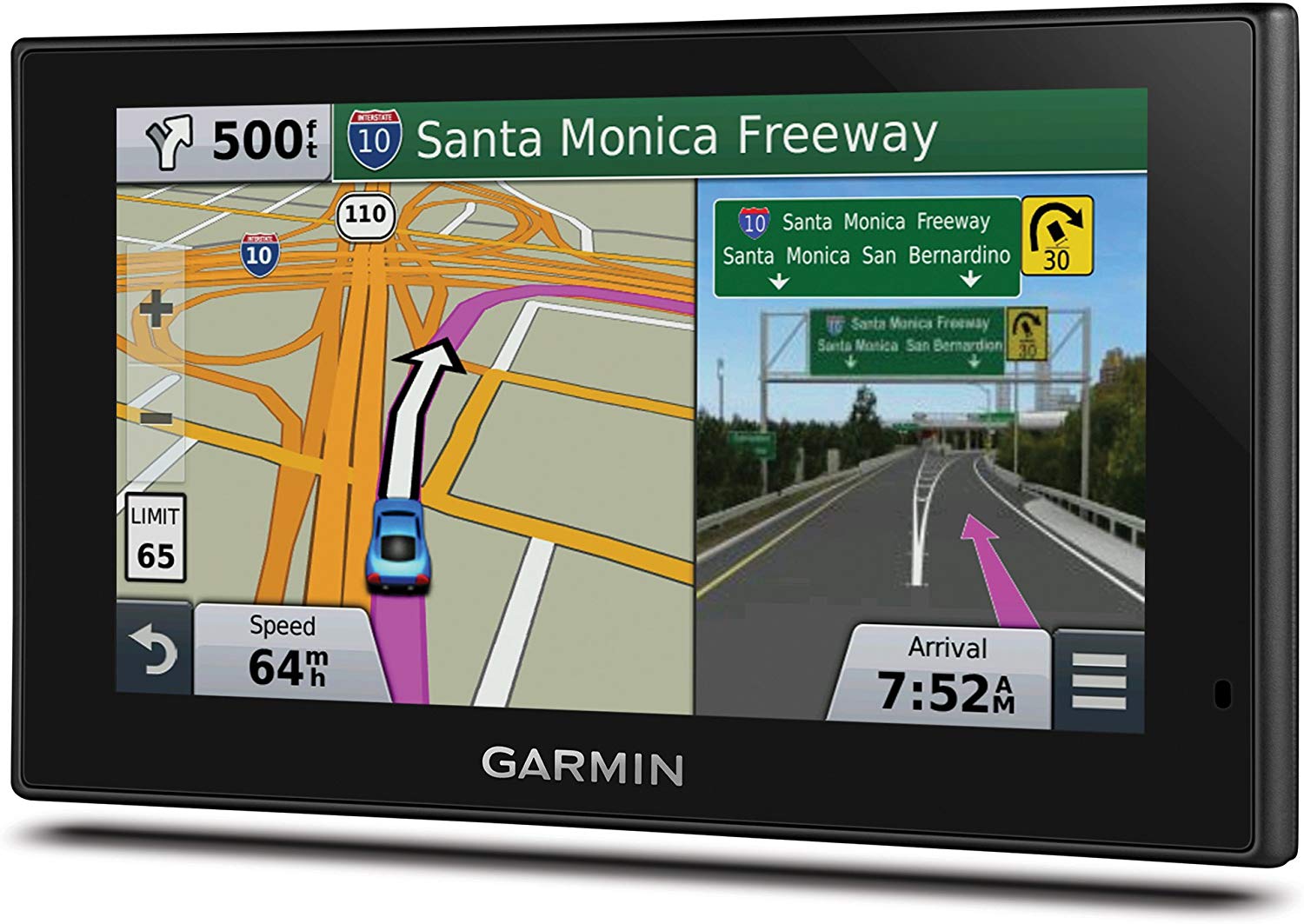 Drive with a Large Screen GPS & Chew Gum in Heavy Traffic